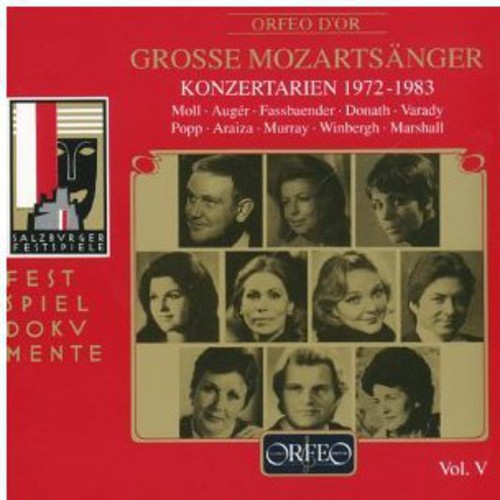 Mozart / Mozarteum-Orchester Salzburg / Hager - V 5: Konzertarien 1972-1983 [CD]