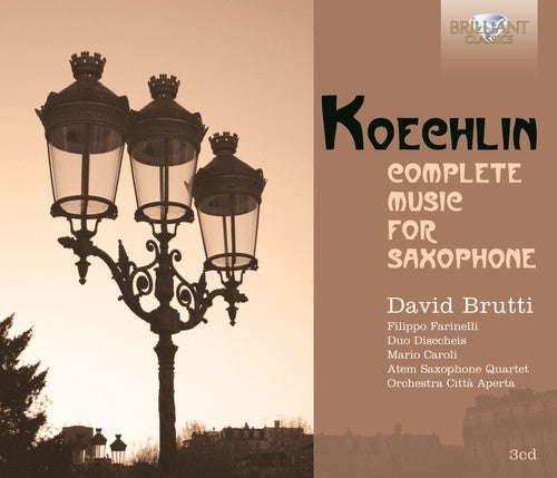 Orchestra CittÃ  Aperta - Complete Music for Saxophone [CD]