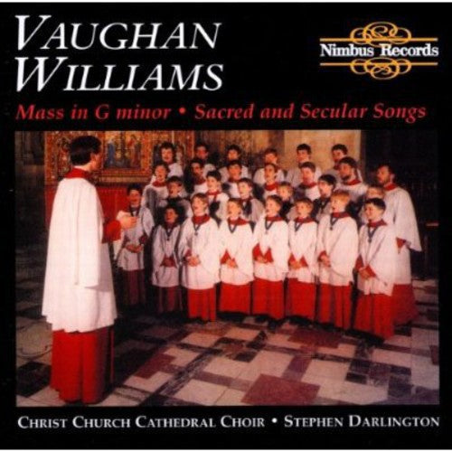 Vaughan Will / Christ Church Oxford Englan - Mass in G minor [CD]