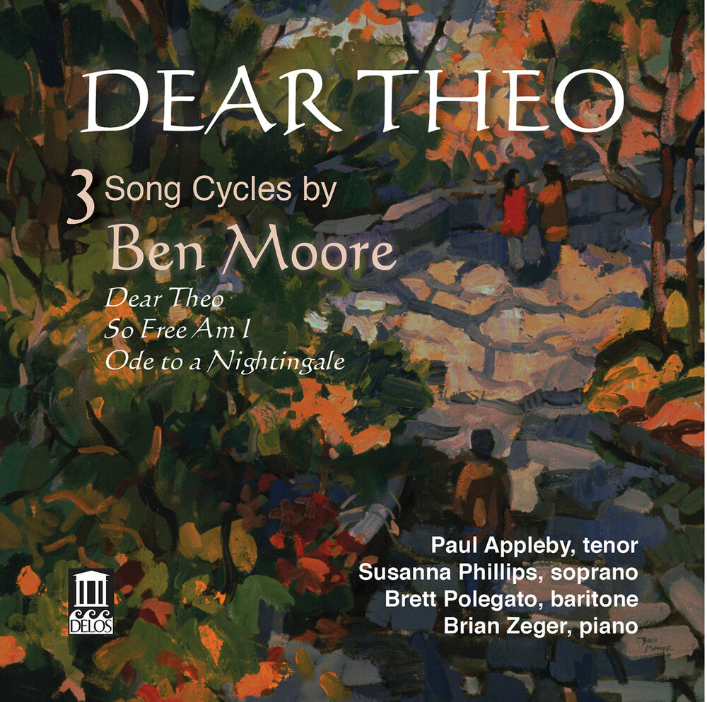 Paul Appleby - Dear Theo - 3 Song Cycles [CD]