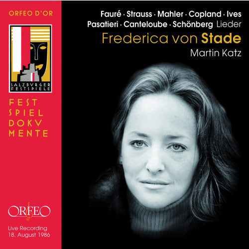 Faure / Stade / Katz - Liederabend Salzburg Festial 1986 [CD]