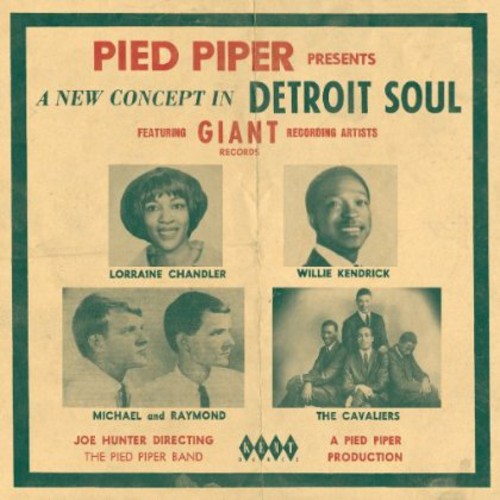 Pied Piper Presents A New Concept In Detroit Sound - Pied Piper Presents A New Concept In Detroit Sound - Music CD