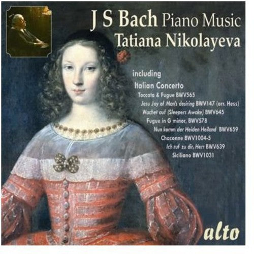 Tatiana Nikolayeva - Tatiana Nikolayeva Plays Bach Piano Music [CD]