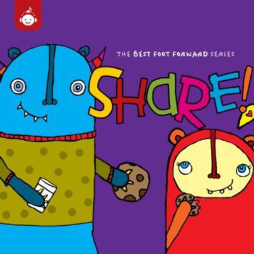 Recess Music - Share! - The Best Foot Forward Children's Music Series from Recess [CD]