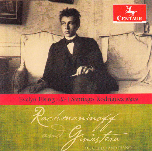 SANTIAGO RODRIGUEZ - Rachmaninoff & Ginastera for Cello & Piano [2 CD]