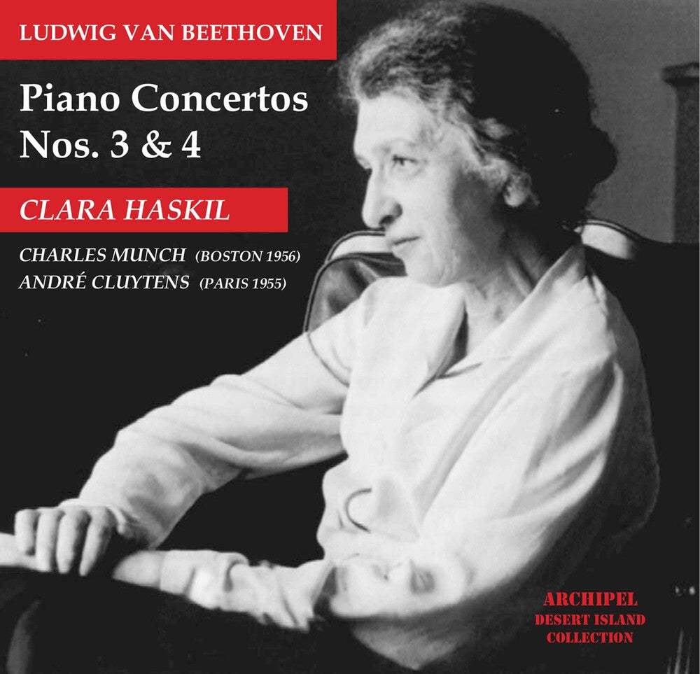 Beethoven / Haskil / Bso / Munch - Piano Concertos 3 & 4 [CD]
