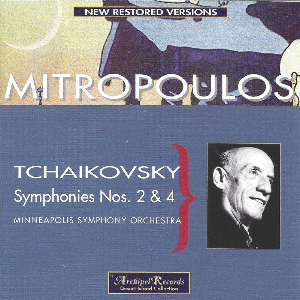 Tchaikovksy / Mitropoulos - Sym 2 & 4-Minneap [CD]