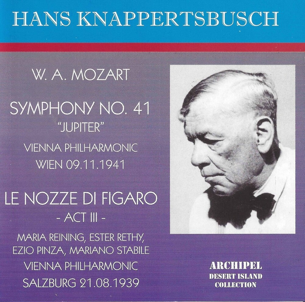 Hans Knappertsbusch - Sym 41 / Figaro 3. [CD]