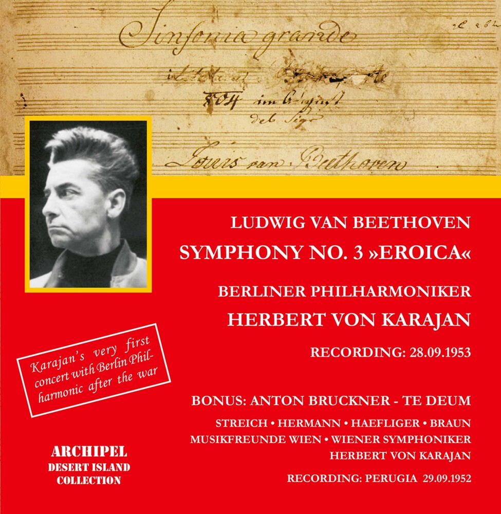 Beethoven / Karajan - Sinfonie 3 / Berliner Phil [CD]