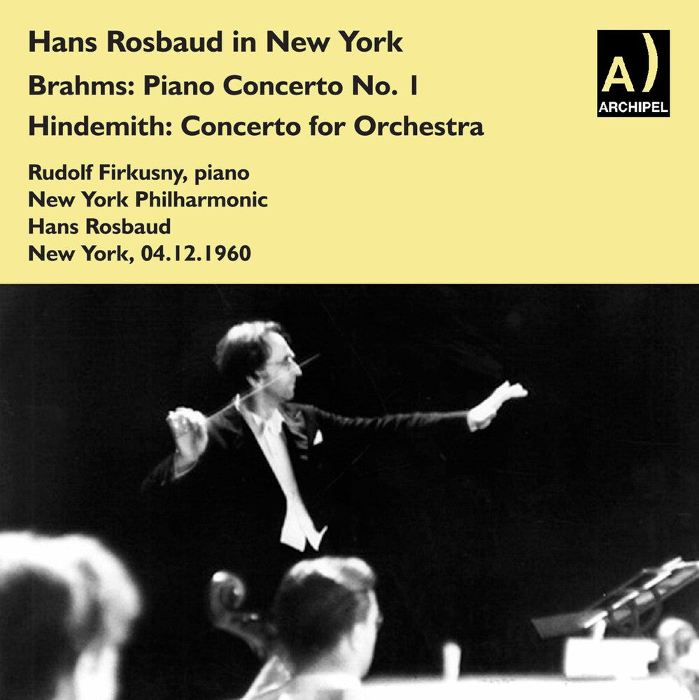 Brahms / Rosbaud - Pno Con 1 R. Firkus [CD]