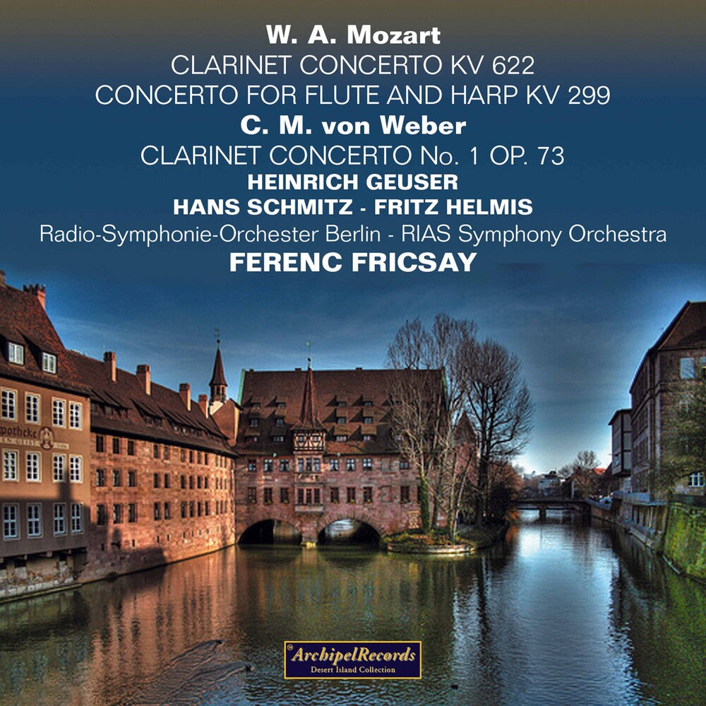 Radio Symphonie Orchester Berlin - Klarinettenkonzert Flotenkonz [CD]