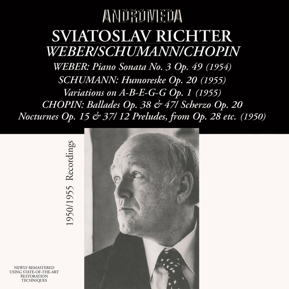 Weber / Schumann / Chopin / Richter - Sviatoslav Richter Plays [CD]