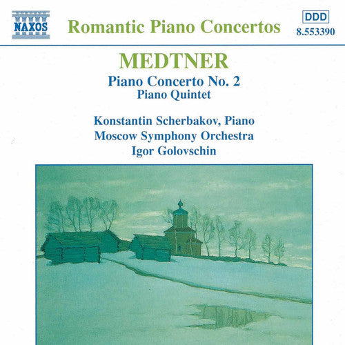 Medtner / Scherbakov / Podhoransky - Piano Concerto 2 in C minor Op 50 [CD]