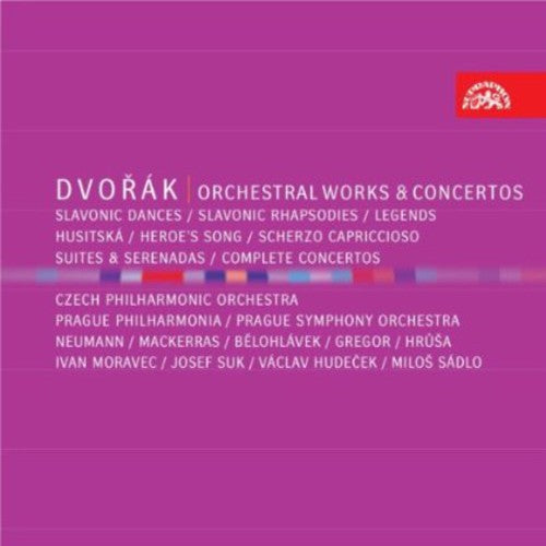 Dvorak / Suk / Czech Philharmonic Orch / Neumann - Orchestral Works & Concertos [CD]