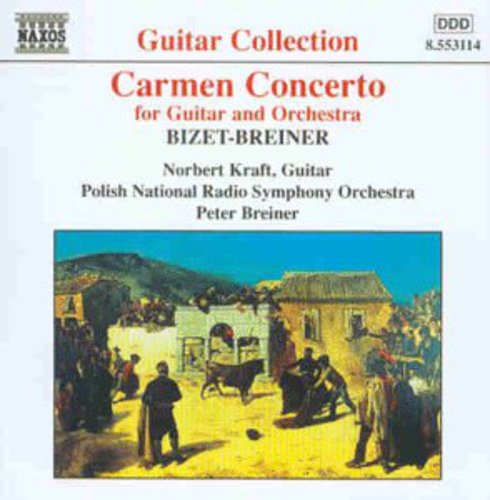 Norbert Kraft - Carmen Concerto for Guitar & Orchestra [CD]