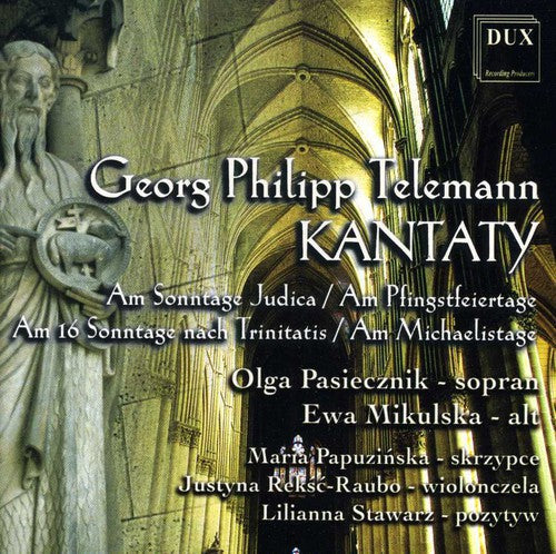Telemann / Pasiecznik / Mikulska - Cantatas 18 33 50 & 64 [CD]