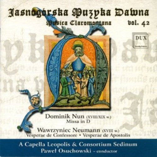 Nun / Neumann / Capella Leopolis / Oschuowski - Musica Claromontana 24 [CD]