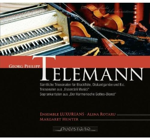 Telemann / Ensemble Luxurians / Rotaru - Trio Sonatas For Recorder [CD]