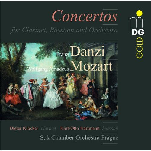 Danzi / Klocker / Hartmann / Suk Chamber Orch - Concertos for Clarinet Bassoon & Orchestra [CD]