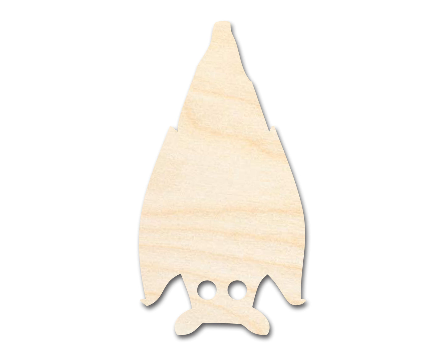 Unfinished Wood Hanging Bat Shape - Craft - up to 46"
