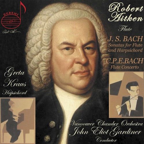 J Bach S / Aitken / Vancouver Chamber Orch - Sonatas for Flute & Harpsichord [CD]
