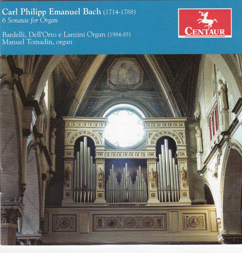 Manuel Tomadin - Carl Phillip Emanuel Bach: 6 Sonatas for Organ [CD]