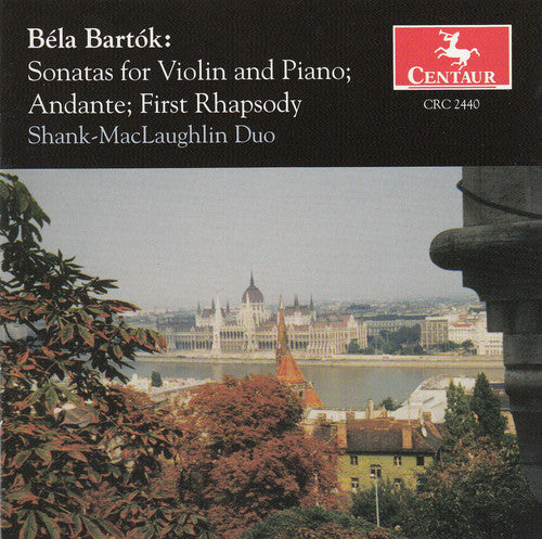 Shank-Maclaughlin Duo - Sonatas for Violin & Piano: Andante, First Rhapsody [CD]