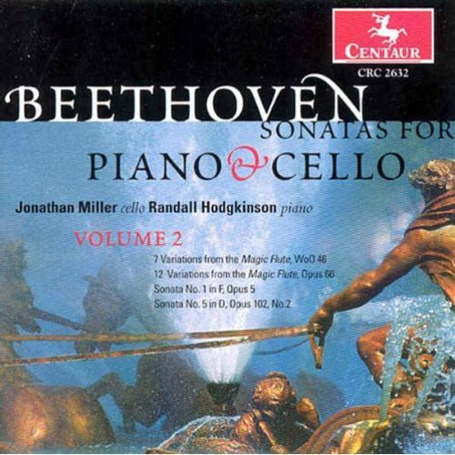 Beethoven / Miller / Hodgkinson - Sonatas for Piano & Cello 2 [CD]