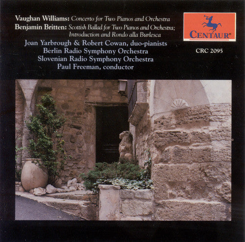 Vaughan Williams / Joan Yarbrough / Cowan,Robert - Cto for 2 Pianos / Britten: Scottish Ballad, Intro [CD]
