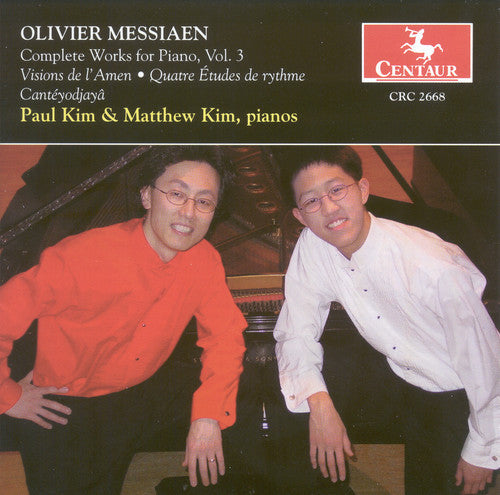 Double Edge - Visions de L'amen for 2 Pianos / Quatre Etudes [CD]
