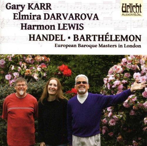 Handel / Barthelemon / Karr / Darvarova / Lewis - European Baroque Masters in London [CD]