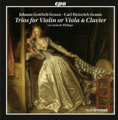 J Graun G / Graun,CH / Les Amis De Philippe - Trios for Violin or Viola & Clavier [CD]