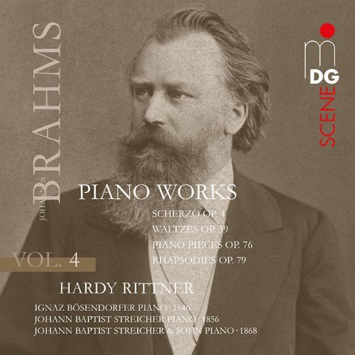Brahms / Hardy Rittner - Complete Piano Music 4 [CD]