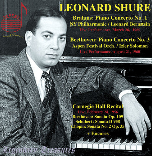 Brahms / Shure / New York Philharmonic / Bernstein - Piano Concerto No. 1 [3 CD]