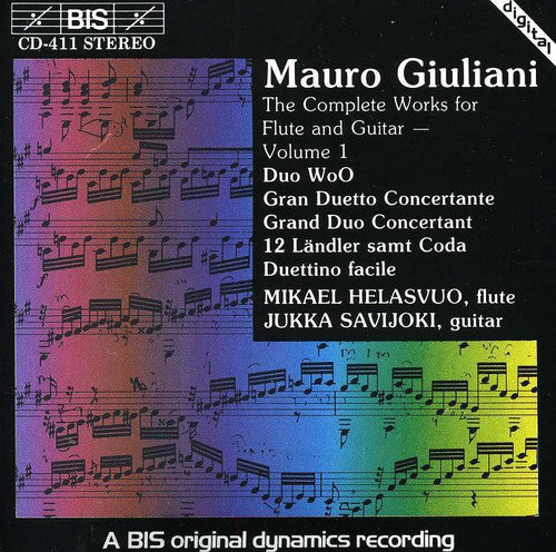 Mikael Helasvuo - Complete Works for Flute & Guitar 1 [CD]