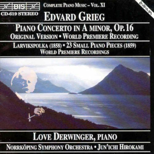 Love Derwinger - Piano Concerto in a Music CD