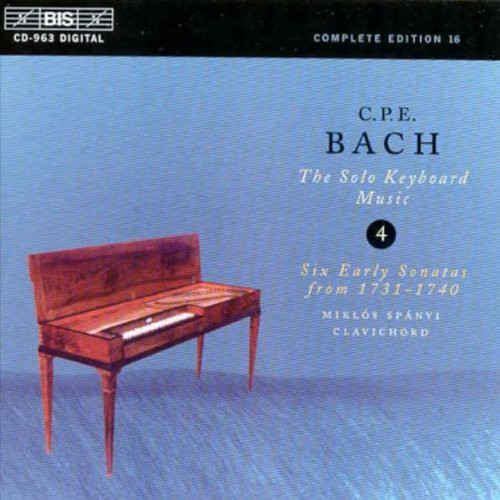 Miklos Spanyi - Solo Keyboard Music 4: Sta in B Flat W.62, Etc. [CD]