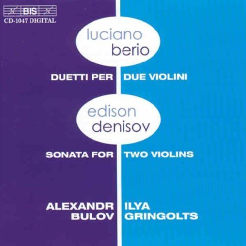 Ilya Gringolts - Duetti Per Due Violini / Sonata for 2 Violins [CD]
