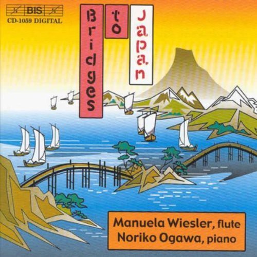 MANUELA WIESLER - Bridges to Japan: Sonata Festosa Flute & Piano [CD]