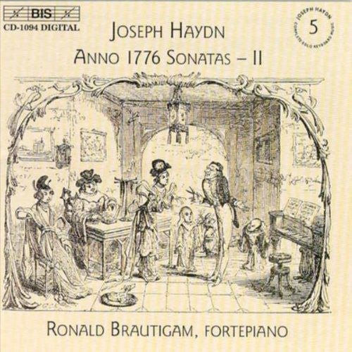 Ronald Brautigam - Piano Sonatas 5 (Anno 1776 Sonatas II) [CD]