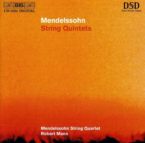 Mendelssohn / Mann / Mendelssohn String Quartet - String Quintets [CD]