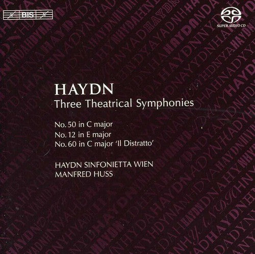 Haydn / Haydn Sinfonietta Wien / Huss - Three Theatrical Symphonies [CD]