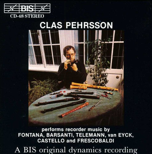 CLAS PEHRSSON - Sonatas By Fontana Barsanti / Telemann / Eyck [CD]
