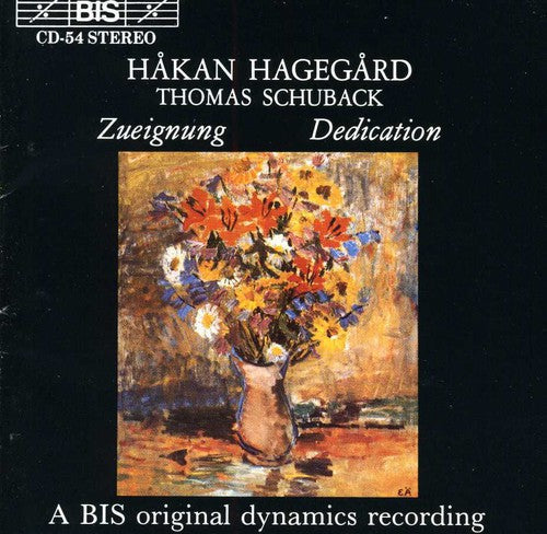 Thomas Schuback - Dedication [CD]
