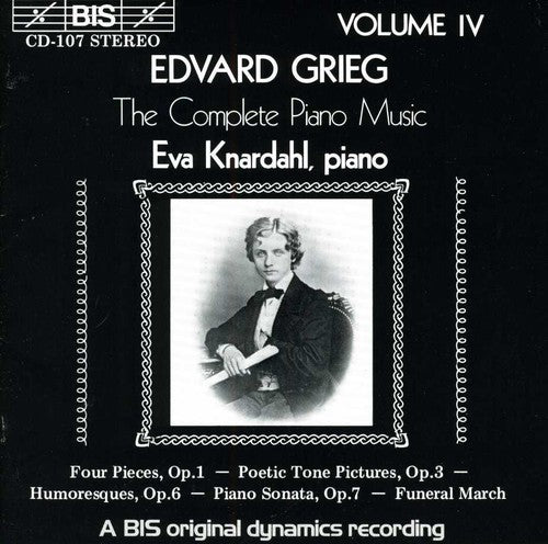 Eva Knardahl - 4 Pieces Opus 1 / Poetic Tone Pieces Music CD