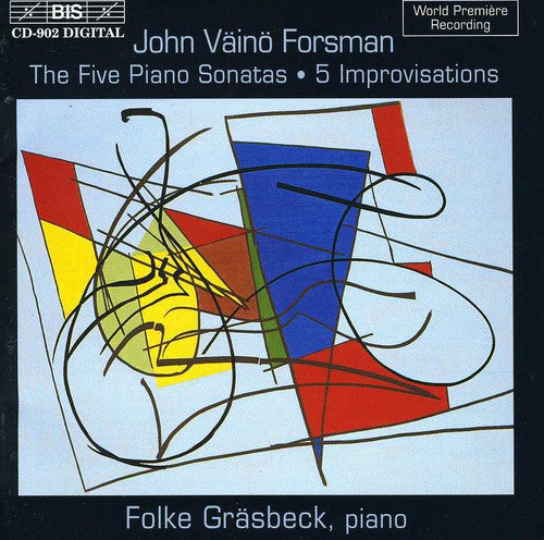 Folke Grasbeck - Five Piano Sonatas [CD]