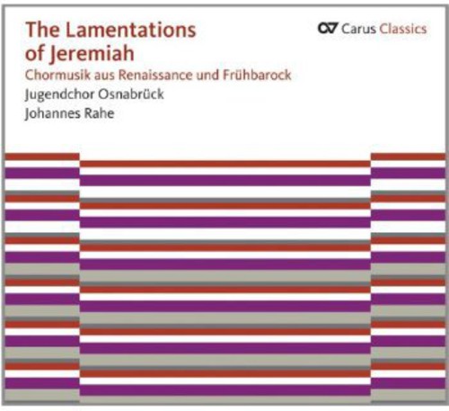 Johannes Rahe - Lamentations of Jeremiah [CD]