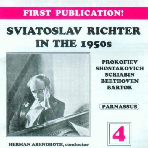Richter / Prokofiev / Shostakovich / Beethoven - Sviatoslav Richter in the 50's 4 [CD]