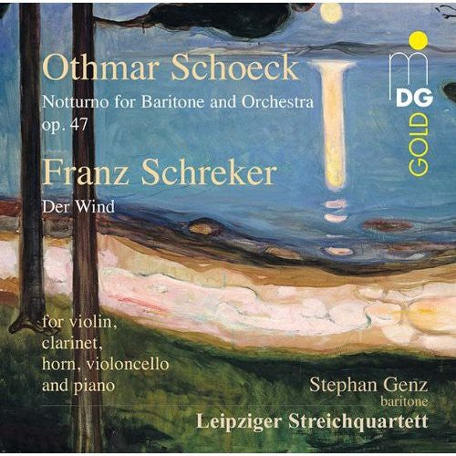 Schoeck / Schreker / Leipziger Streichquartett - Notturno for Baritone & Orchestra Op 47 / Der Wind [CD]