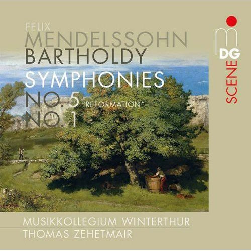 Mendelssohn / Musikkollegium Winterthur - Symphony No 1 & 5 [CD]